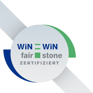 WIN=WIN Fairstone Zertifizierung
