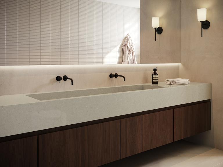 Caesarstone ICON 4101 Organic Dawn | Naturstein Risse